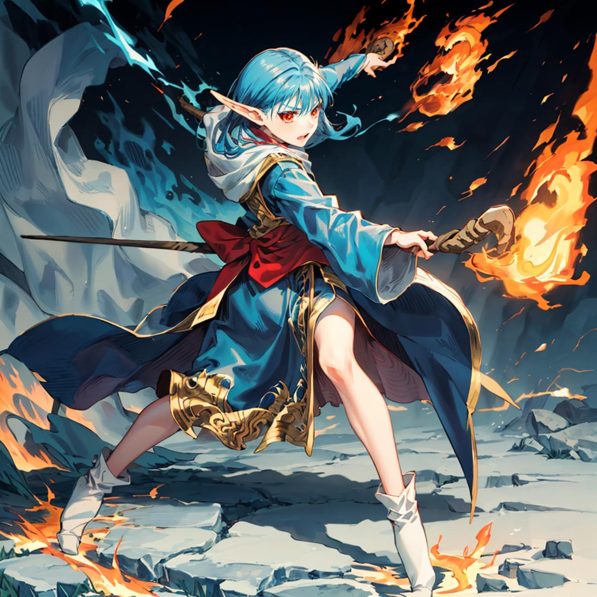 Sarah - サラ (Shining Force II) image by jibunsagasinotabi