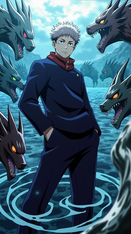 Yuji Itadori (Jujutsu Kaisen) FLUX V1