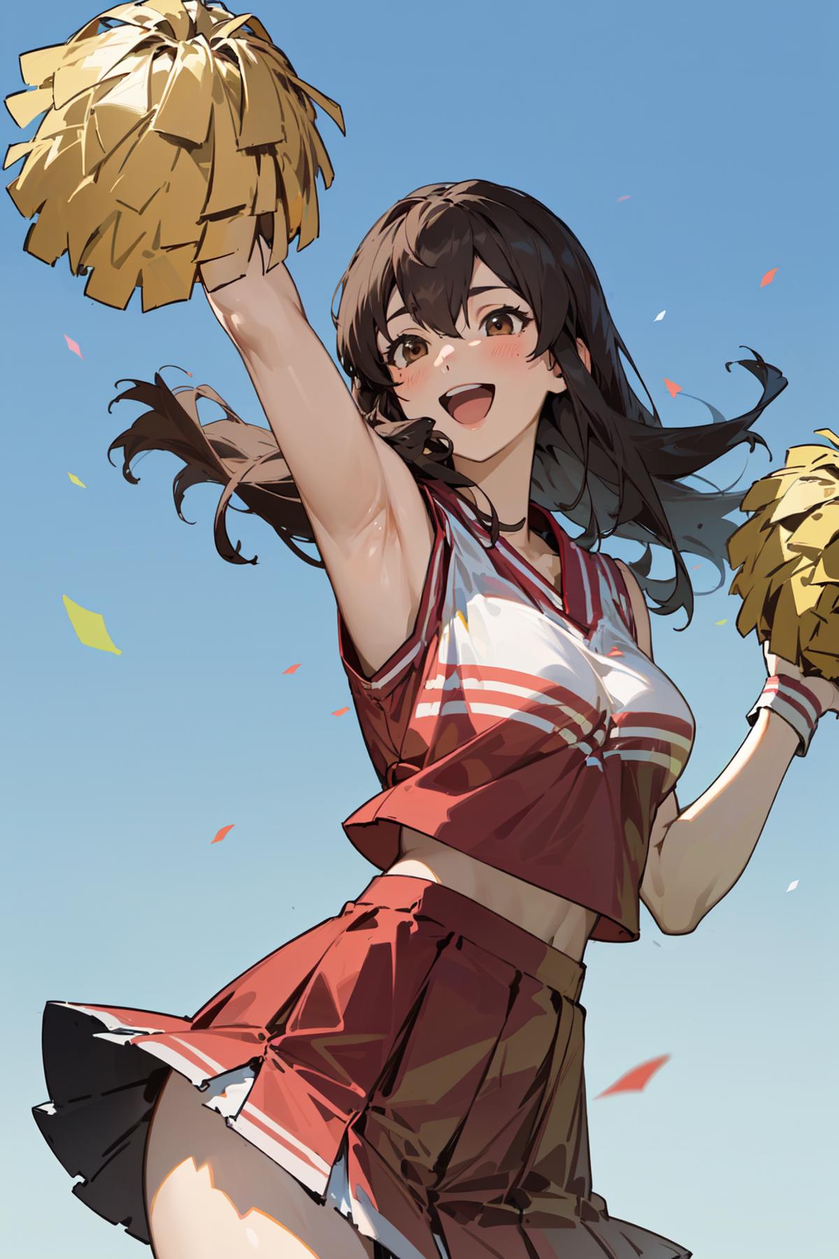 Umamusume Akogare Challenge Dash!! (S3 ED) Cheerleader Outfit | ウマ娘S3エンディング「アコガレChallenge Dash!!」チアガール image by Machi