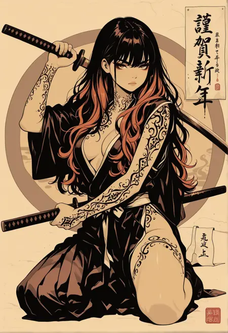 Neurocore Anime Shadow Circuit by ChronoKight - [FLUX & IL]