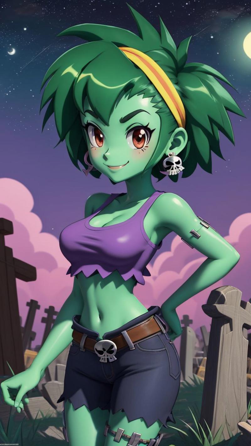 Rottytops (Shantae) LoRA image by marusame