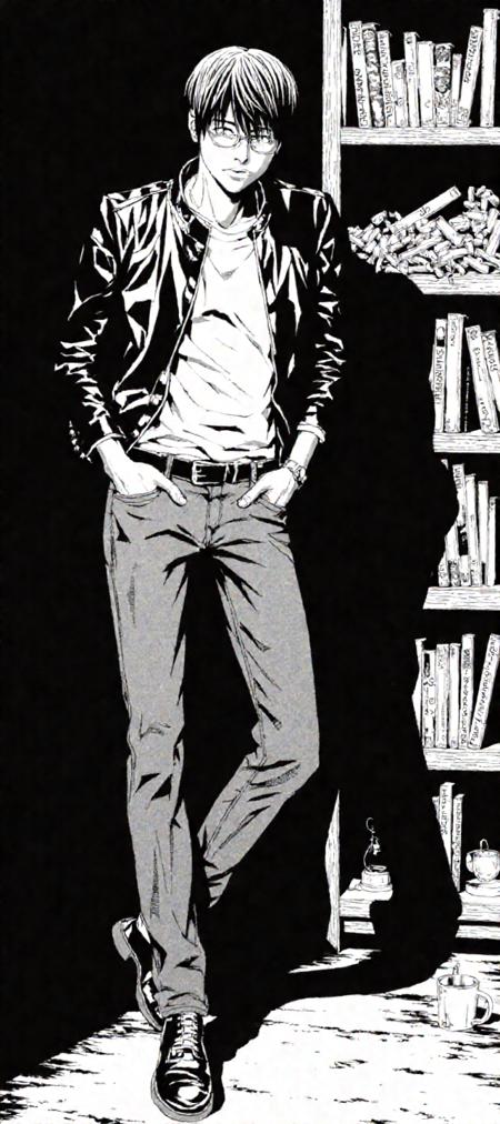 Shou Tajima's Manga Style Lora v1.0