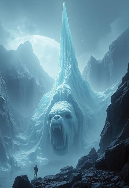 NSFW, art by Eleanor Vere Boyle and Andreas Untersberger, hantu ulat sutera
adaptive and halcyon atmosphere with dispersion, refined details, Glacier, (center composition, symmetry:0.1), style by nty