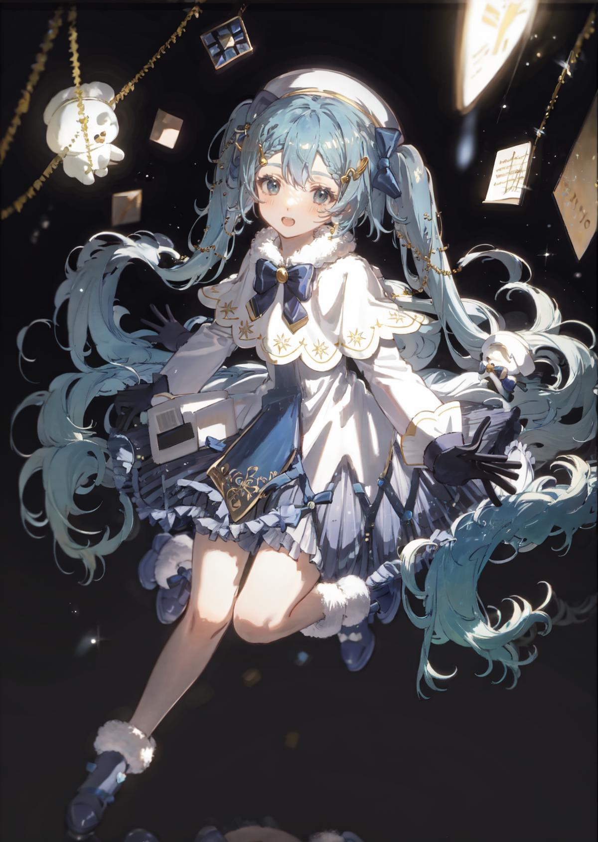 Yuki Miku | LoRA image by SoftCherries