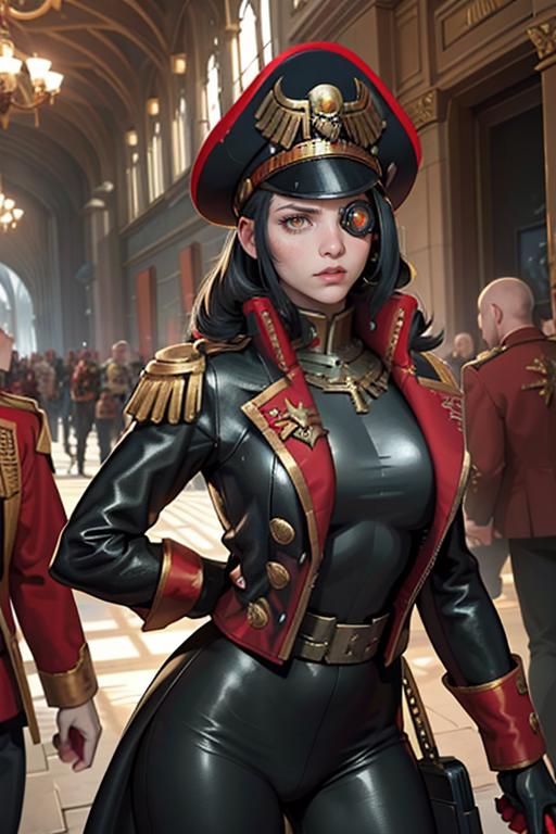 Warhammer 40K Commissar Outfit - by EDG image by Artemis