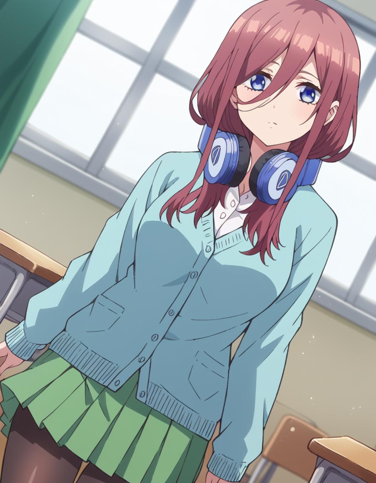 Miku Nakano (中野 三玖) - The Quintessential Quintuplets (Gotoubun no ...