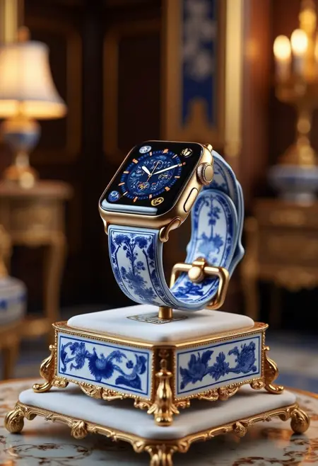 DP_Blue And White Porcelain Pattern Decoration_Digital Product Design