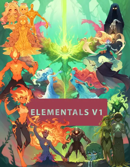 Elementals and Dryads (for Autism Pony)