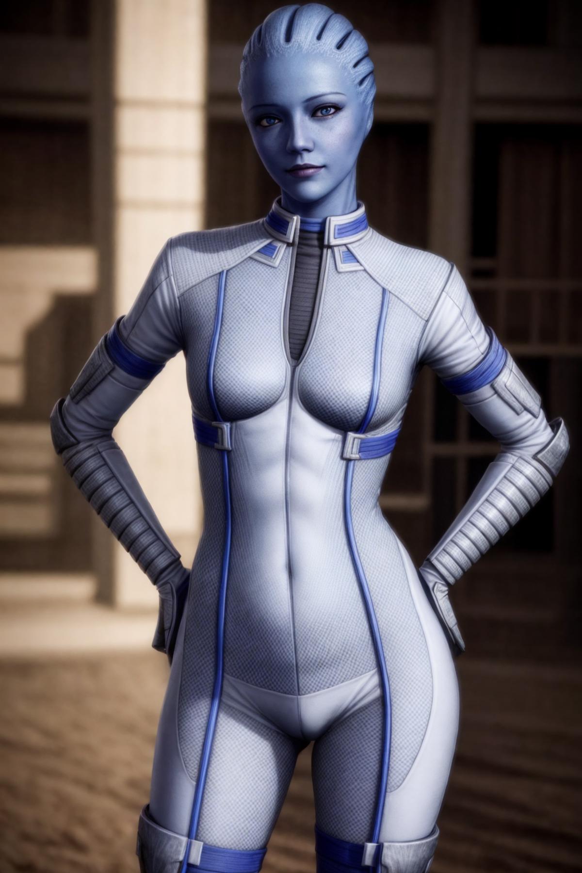 Liara T'Soni (Mass Effect) LoRA image by ADMNtek