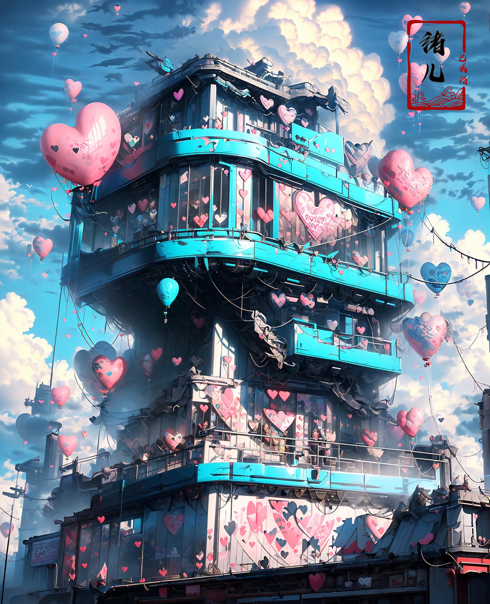 绪儿-卡通建筑盲盒 image by XRYCJ