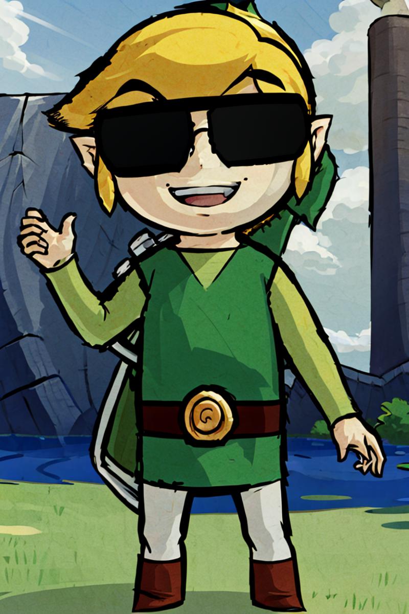 Style of the Winds (The Legend Of Zelda: Wind Waker 2D Style) image by CitronLegacy