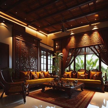 Indonesian style interior design Indonesian style  Indonesian design