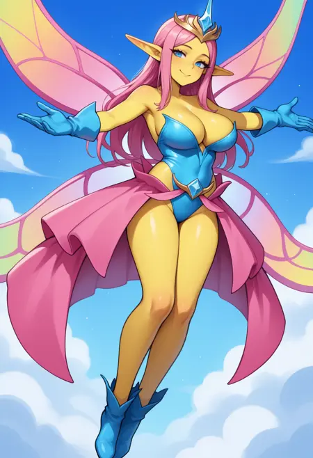 [IllustriousXL v0.1] Empress of Light | Terraria