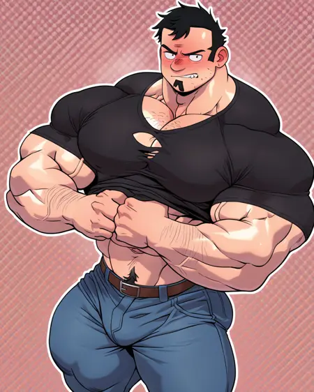 Remert -'s Muscular Dan Mandel (Dan Vs.)