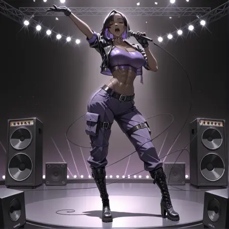 Kassandra Cruz - AtomicKingBoo - Waffle Style