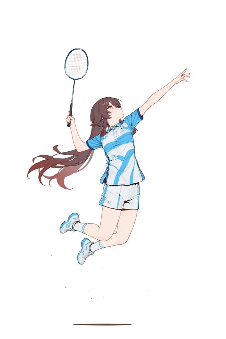 badminton smash 羽毛球跳杀 volleyball spike v2.0