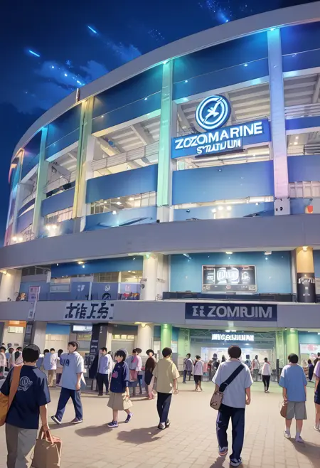 千葉マリンスタジアム ZOZOMARINE STADIUM / PONY