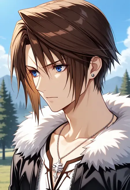 Squall Leonhart - Final Fantasy VIII / Dissidia - Pony + Illustrious