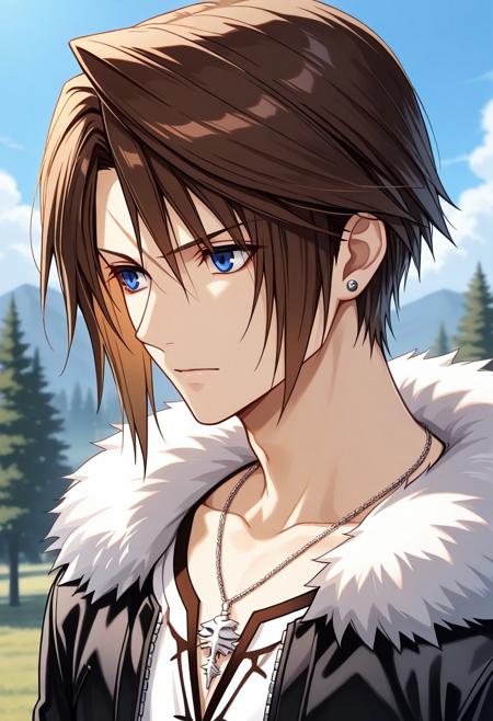 Squall Leonhart - Final Fantasy VIII / Dissidia - Pony + Illustrious Illustrious - 1.0