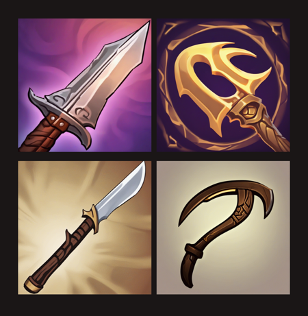 [SDXL] RPG Weapon Icons v1.0