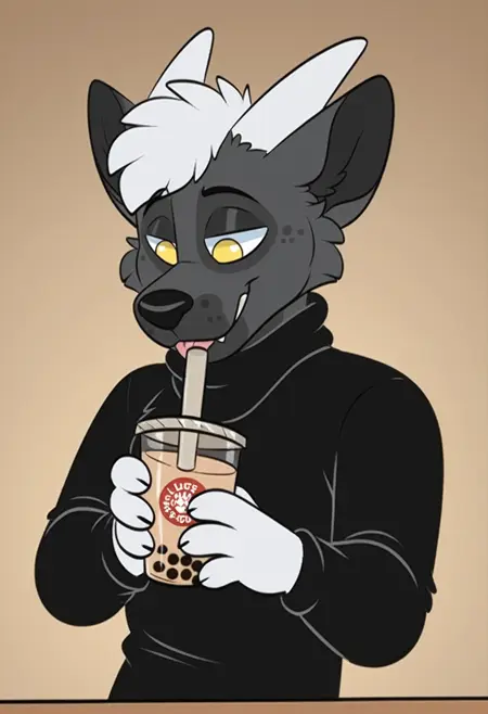 Furry Stickers LoRA collection | Telegram Style