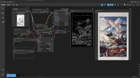Coloring Manga Workflow