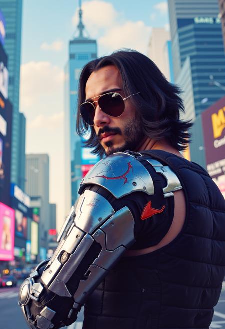 Jhonny Silverhand - Cyberpunk 2077 - Alternative Face Version v1.0 Flux