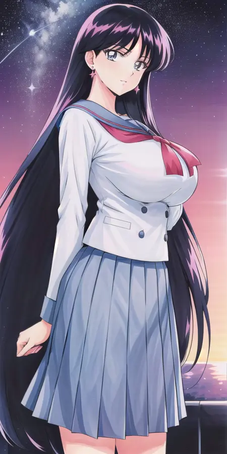 Rei Hino (Fanart LOCON version) - Sailor Moon