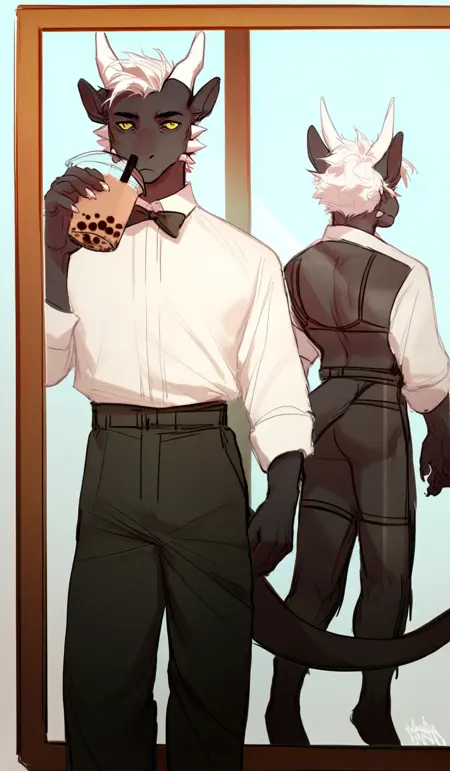 Business in the front, party in the back | Meme concept