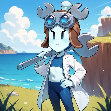 Technikki (Mario & Luigi: Brothership) - Illustrious