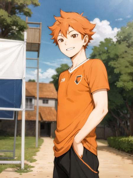 CLOSED] haikyuu screencaps — image description: 1 photo of hinata shouyou