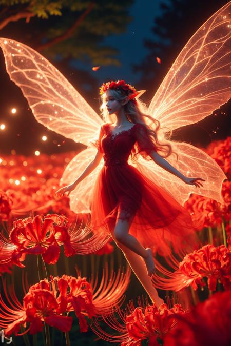 彼岸花精灵 | Red lycoris fairy v1.0