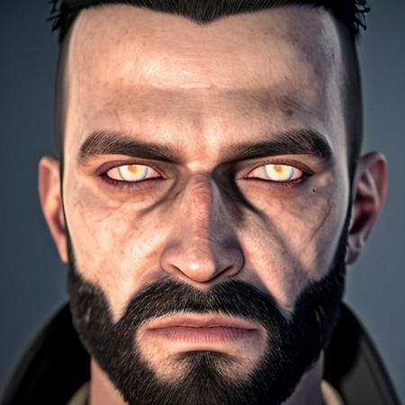 Jonathan_Reid, (bearded man), handsome, <lora:Jonathan_Reid_Vampyr_Test2:0.5>, close up, evil_eyes, black sclera, Vampyr_Game