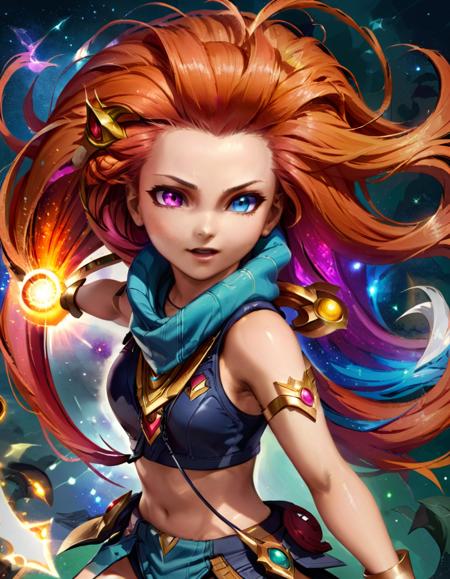 Zoe Heterochromia League of Legends