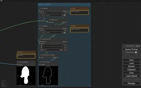 ComfyUI Mask to Mask outline