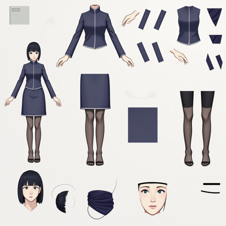 Vtuber - LIVE2D  Split Model 虚拟主播 VTuber - Virtual YouTuber【皮套噩梦】 v1.1