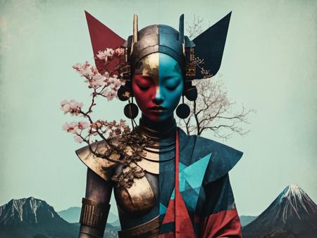 analog film photo of collage, mixed media, by Januz Miralles
[centered composition, a paint smudge on a simple background : stripcore aesthetic, wizardcore aesthetic, Japan's Shinto Shrines, sakura, landscape : 4]
abstract geometric gradients, grainy texture, deep rich (gold) red blue colors
<lora:100_nvcmsdx_a:0.75> nvcmsdx
dark and moody, a mesmerizing blend of light and shadow, cubism, intricate details, film grain, dynamic range, faded film, desaturated, 35mm photo, vintage
Kodachrome, Lomography, stained, highly detailed, found footage