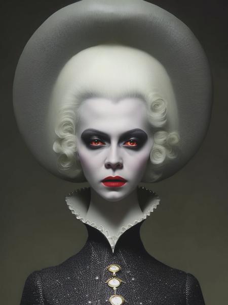 <lyco:RayCaesar:1.0> Gothic cenobite, Ray Caesar style,