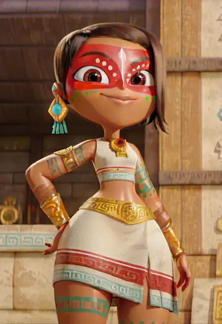 Maya: Taca Eagle Warrior (Netflix: Maya and the Three) [Illustrious]