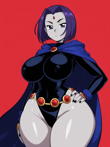 Raven (DC Comics) - Gordon9's mix - Extra Milfy version