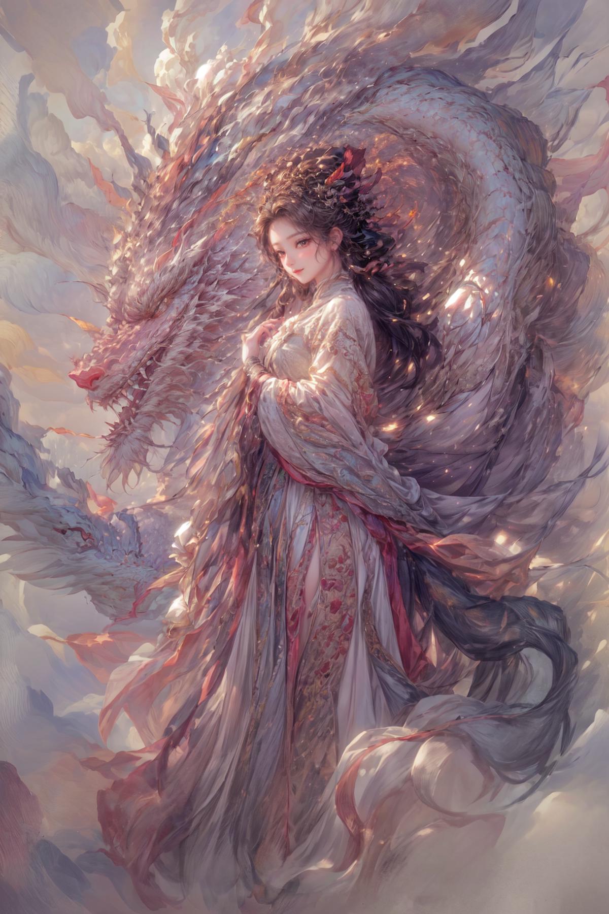 龙和少女Dragon and Girl image by yoyochen2023