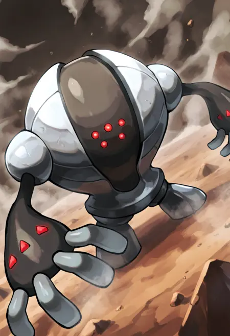 Registeel: King Steel | レジスチル (Pokedex #0379) [Illustrious]