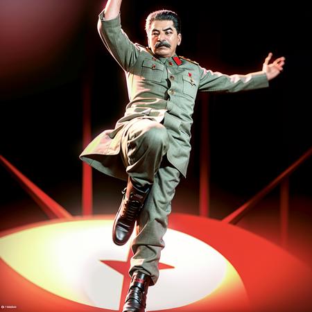 <lora:Joseph_Stalin-11:1>Stalin, dancing