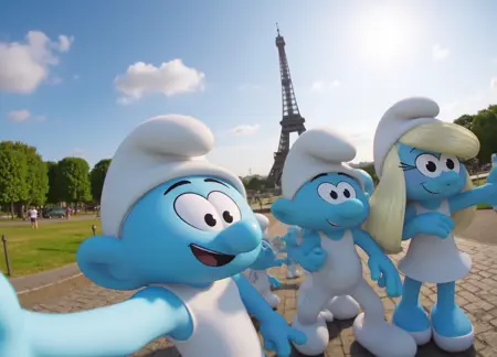 The Smurfs (2025 version) - Flux1.D