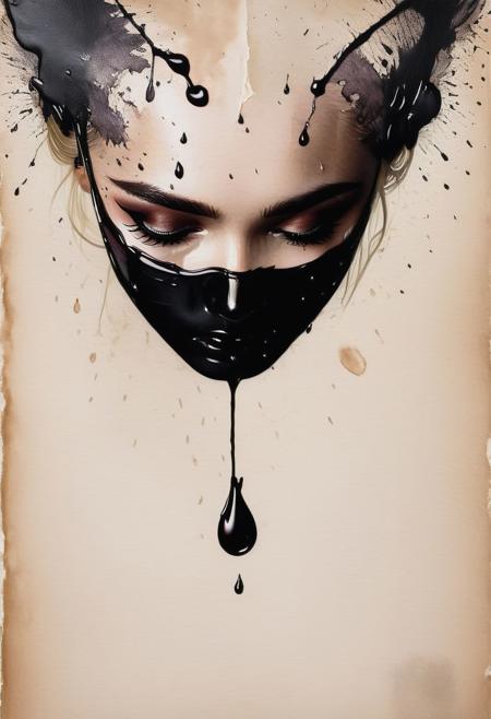 RAW profile photo, close-up, dark atmosphere, masterpiece, cinematic film still of a blonde beautiful woman, detailed eyes,eyeliner, dark lipstick, black lace turtleneck dress, tack sharp focus on eyes, Sensual, lustful, seductive,  intricate, ultra detailed, 8k, <lora:MS_DitavT_V1_32:0.6>