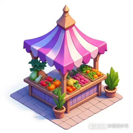 游戏场景建模(Game scene modeling)