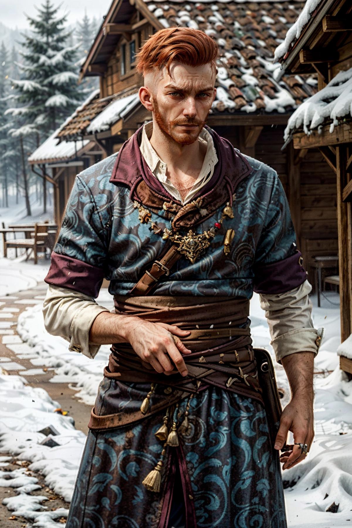 Olgierd from The Witcher 3: Hearts of Stone image by BloodRedKittie