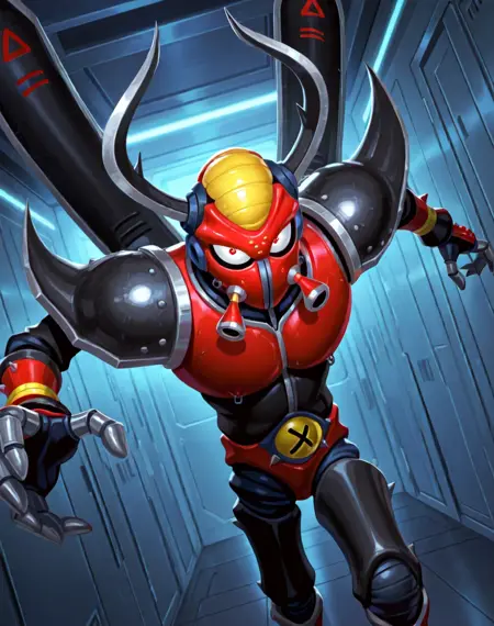 Boomer Kuwanger (Mega Man X) (Illustrious) (AD)