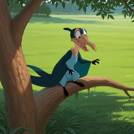 Mama flyer (Petrie's Mother) land before time