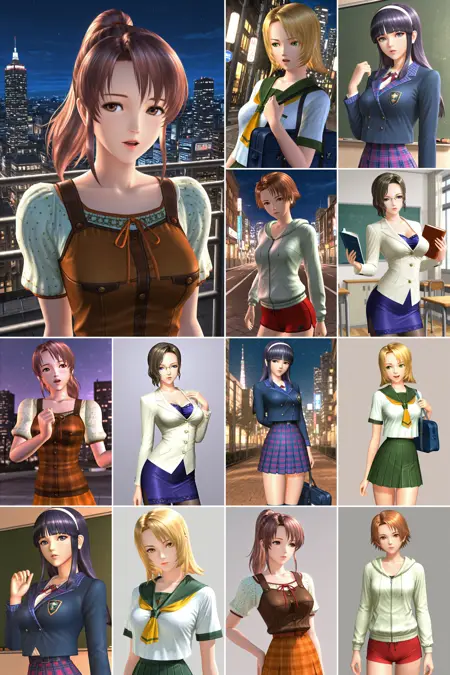 [illustrious XL] 5 in 1，Illusion 《Biko2》/《尾行2》-Artist Style